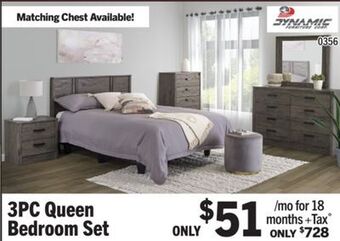 Surplus Furniture Alabaster oak 3-piece bedroom set offer