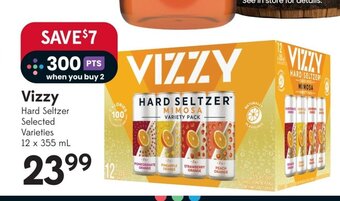 Sobeys Vizzy Hard Seltzer offer