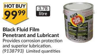 Princess Auto Penetrant and lubricant offer