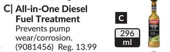 Princess Auto All-in-one diesel fuel treatment offer