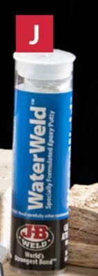 Princess Auto Waterweld epoxy putty offer