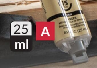 Princess Auto Plasticbonder tan adhesive syringe offer