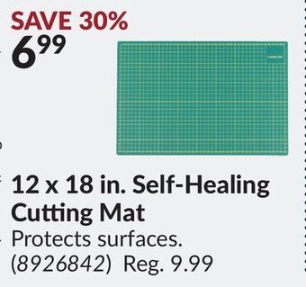 Princess Auto 12 x 18 in. self-healing cutting mat offer