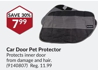 Princess Auto Car door pet protector offer
