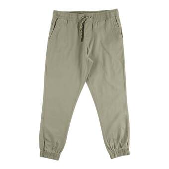 Giant Tiger Mountain ridge men's solid twill joggers offer