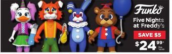 Showcase Funko!five nights at freddy's offer