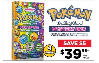 Showcase Pokémon tcg mystery box offer