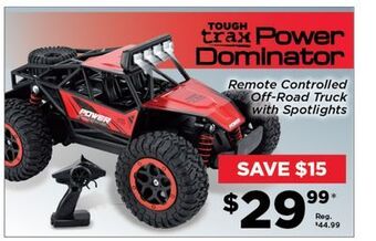 Showcase Tough trax power dominator offer