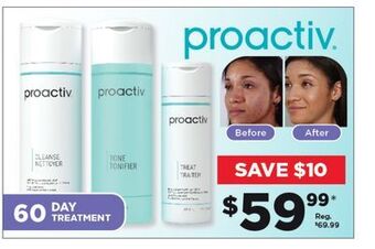 Showcase Proactiv micro-crystal 60 day treatment offer