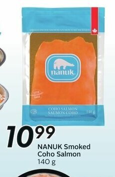 Sobeys NANUK Smoked Coho Salmon 140 g offer
