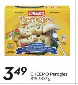 Sobeys CHEEMO Perogies offer