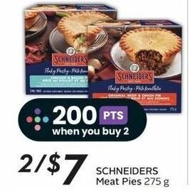 Sobeys SCHNEIDERS Meat Pies 275 g offer