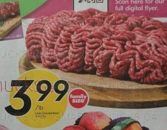 Sobeys Lean Ground Beef offer