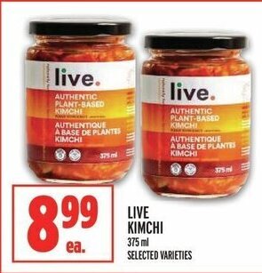 Metro LIVE KIMCHI 375 mL offer