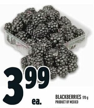Metro BLACKBERRIES 170 g offer