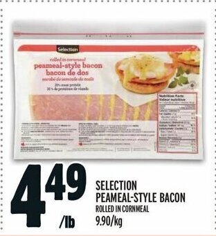Metro SELECTION PEAMEAL-STYLE BACON ROLLED IN CORNMEAL offer