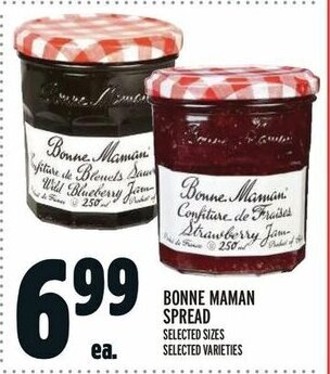 Metro BONNE MAMAN SPREAD offer