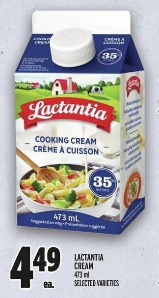 Metro LACTANTIA CREAM 473 mL offer