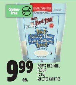 Metro BOB'S RED MILL FLOUR 1.24 kg offer