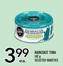 Metro RAINCOAST TUNA 142 g offer