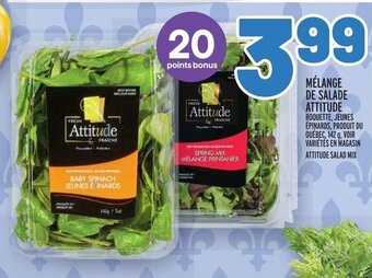 Metro MÉLANGE DE SALADE ATTITUDE offer