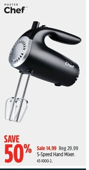 Canadian Tire 5-Speed Hand Mixer offer