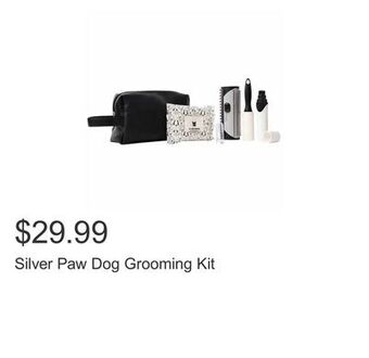 Costco Silver paw dog grooming kit offer