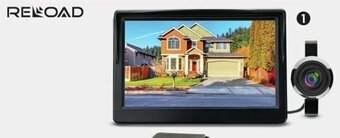Canadian Tire RELOAD HD Wired Back-Up Camera with a 5-in HD Monitor & Suction Cup Mount, Black. IPAS grid - Intelligent Parking Assist offer