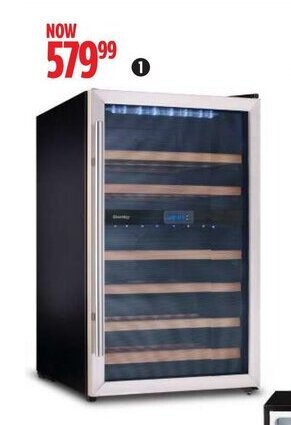 Canadian Tire Danby Dual-Zone Wine Cooler. 43-2335-0. offer