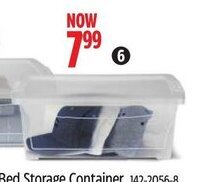 Canadian Tire Type A 15L Clarity Storage Container offer