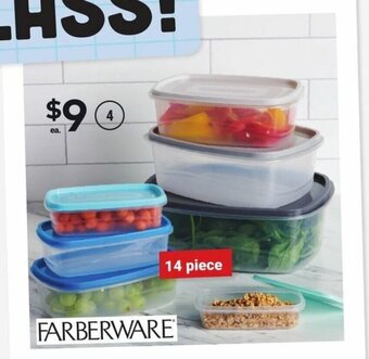 Giant Tiger 14 piece food storage set, offer