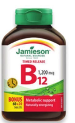 Walmart Jamieson b12 vitamins 80s offer
