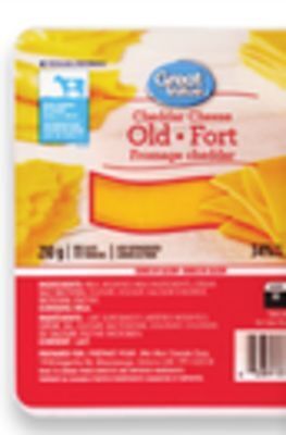 Walmart Great value cheese slices offer