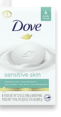 Walmart Dove bar soap 6 x 106 g offer