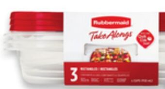 Walmart Rubbermaid takealongs food storage containers offer