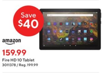 Staples Fire hd 10 tablet offer
