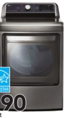 Lowe's Lg 7.3 cu ft. dryer offer