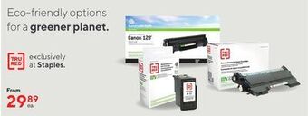 Staples Greener planet offer