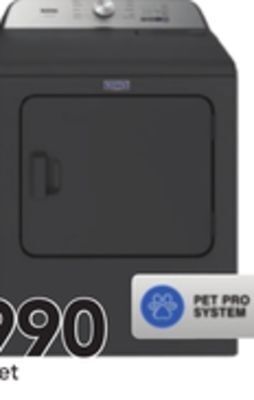 Lowe's Maytag 7 cu ft. dryer offer
