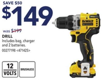 Lowe's Dewalt drill offer