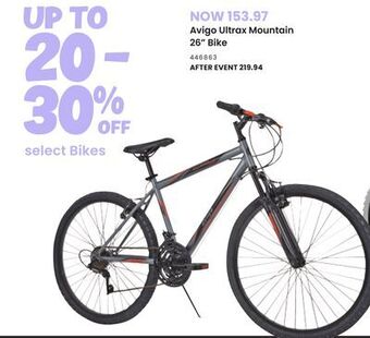 Toys R us Avigo ultrax mountain 26 bike offer