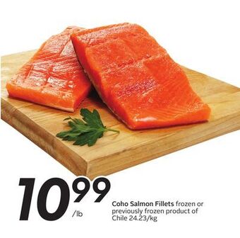 Sobeys Coho salmon fillets offer