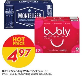 Sobeys Bubly sparkling water offer