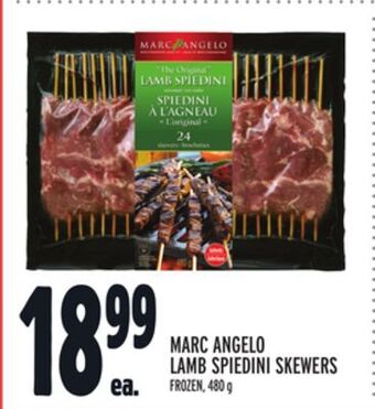 Metro Marc angelo lamb spiedini skewers offer