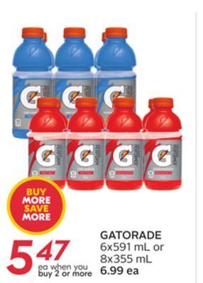 Sobeys Gatorade offer