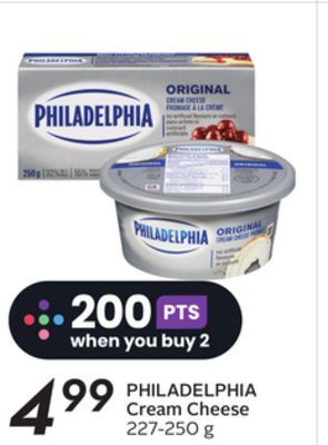 Sobeys Cream cheese offer