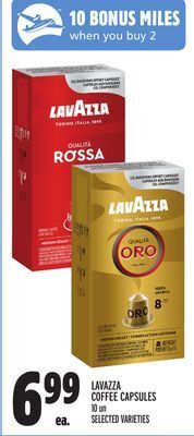Metro Lavazza coffee capsules offer