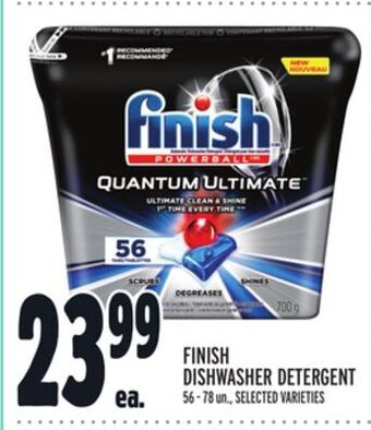 Metro Finish dishwasher detergent offer