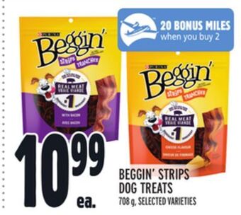 Metro Purina beggin' strips dog treats offer