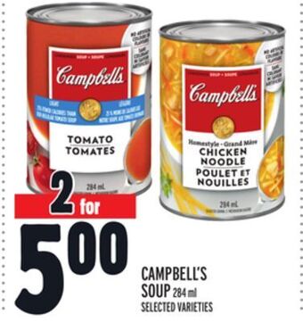 Metro Campbell's soup offer